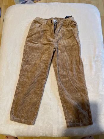 Pantalon velours côtelé beige - Milla star - 6 ans