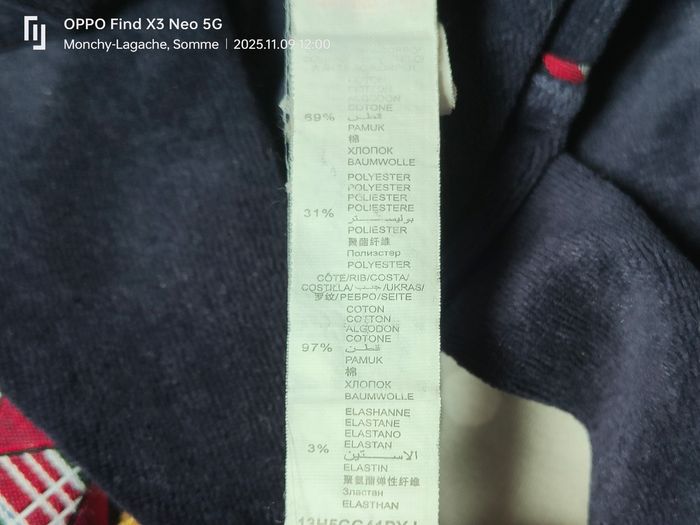 Haut de pyjama 12ans-150cm sergent major  Réduction jusqu'à -70% - photo numéro 4