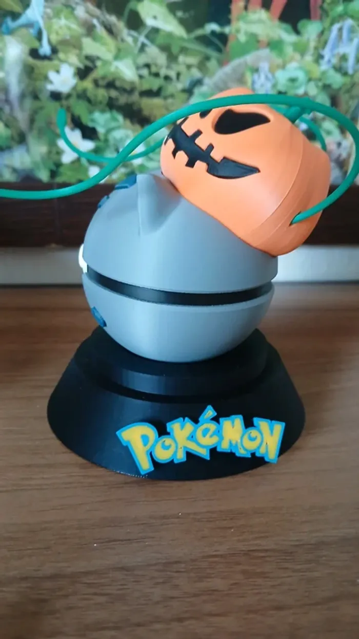 Pokeball Bulbizarre Halloween - photo numéro 4