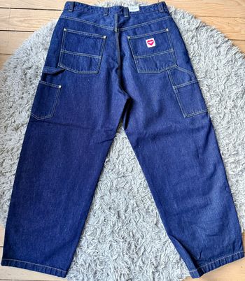 Jean Carhartt WIP Double Knee Nash L – Heart Label Blue – Neuf