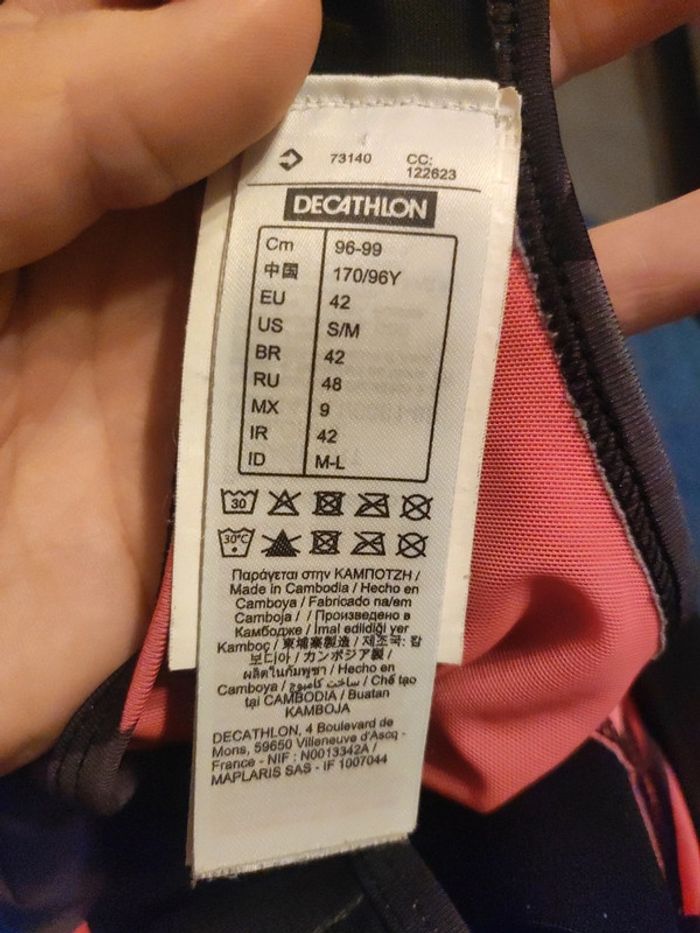 Top dos croisé avec brassière inclus / sport - photo numéro 5
