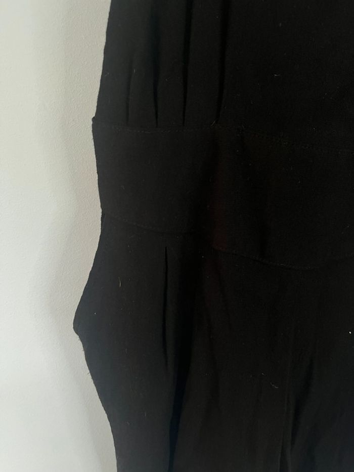 Combi short noire Sandro taille 1 – Bretelles élastiques & poches - photo numéro 2
