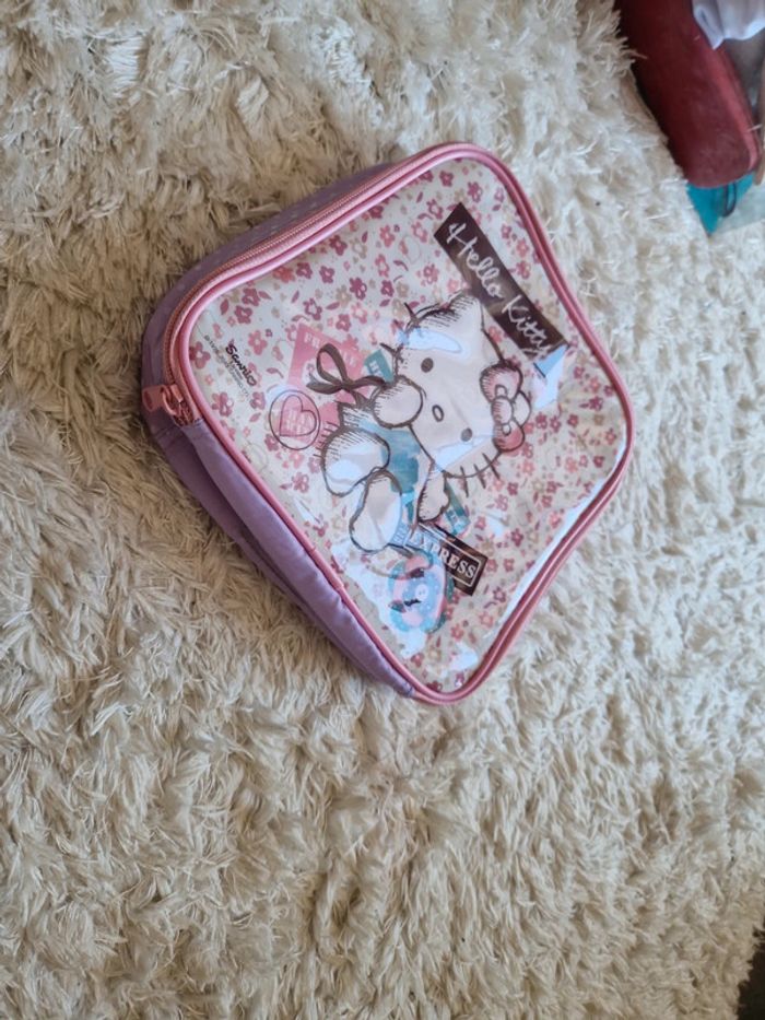 Sac thermo hello kitty goûté ou repas enfant - photo numéro 6