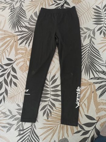 Pantalon thermique sport noir 8-10ans Pro Touch