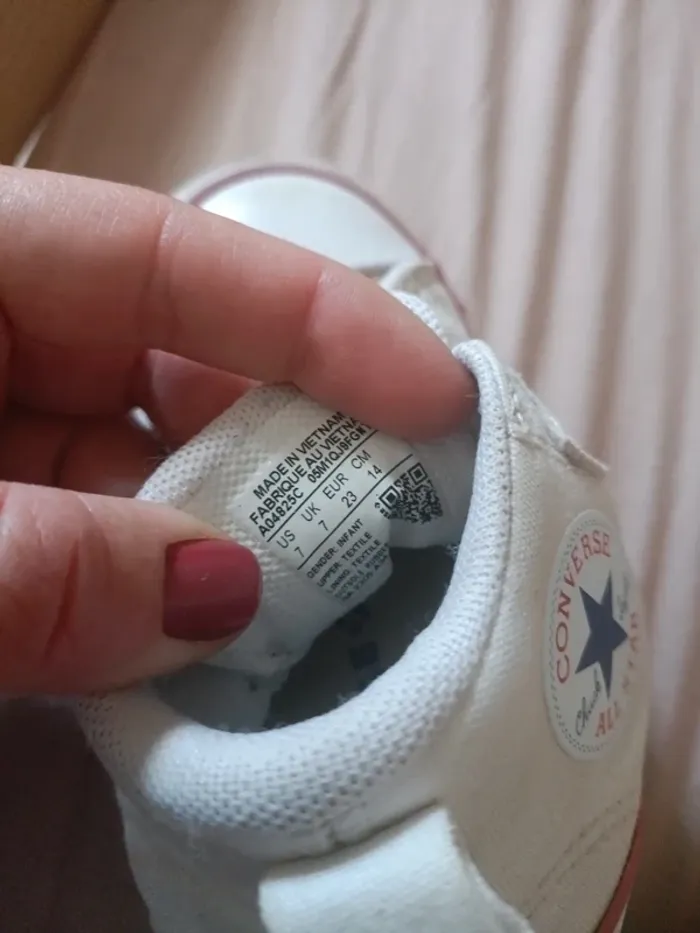 Converse blanche - photo numéro 4