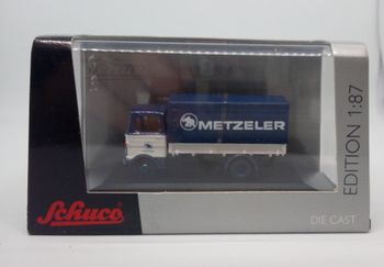 camion mercedes benz LP 608 METZELER 1/87 SCHUCO 23371