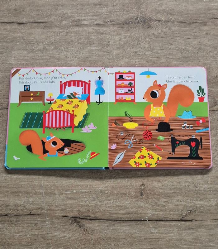 Livre à toucher Fais dodo, Colas mon p'tit frère - photo numéro 5
