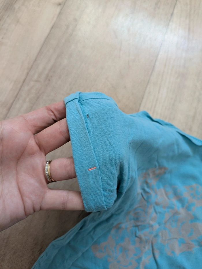 Tee-shirt bleu kimbaloo 3 ans - photo numéro 6