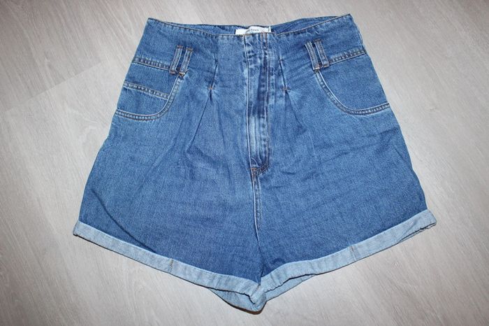Short en jeans
