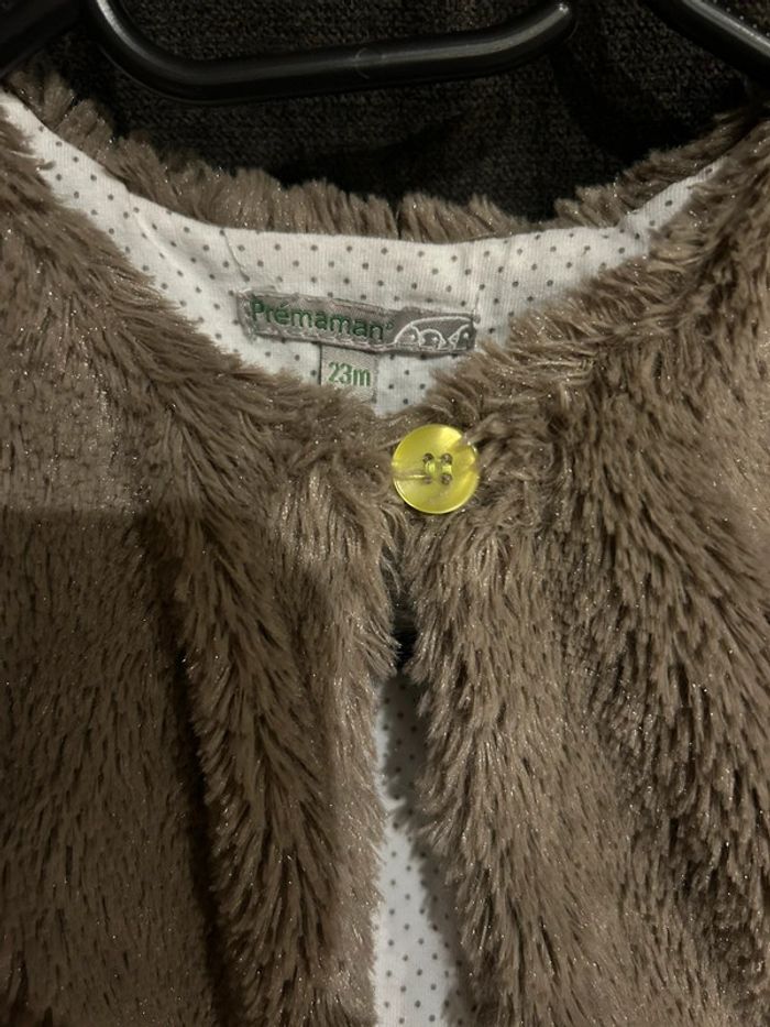 Gilet sans Manche bébé fille - photo numéro 2