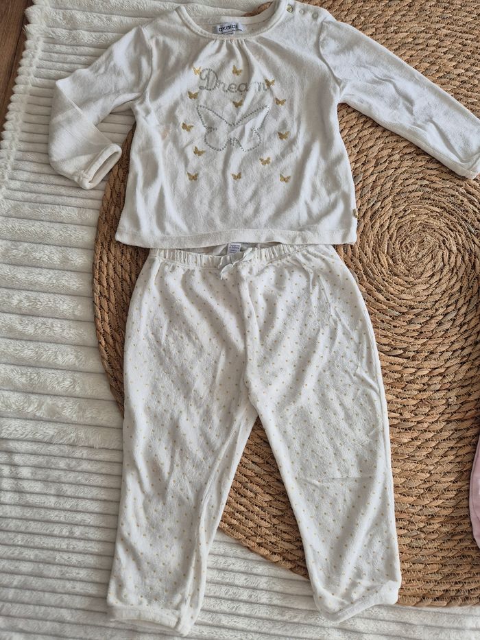 Lot fille 24 mois bodies + grenouillères Okaïdi - photo numéro 6