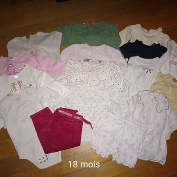 Lot vêtements 18 mois