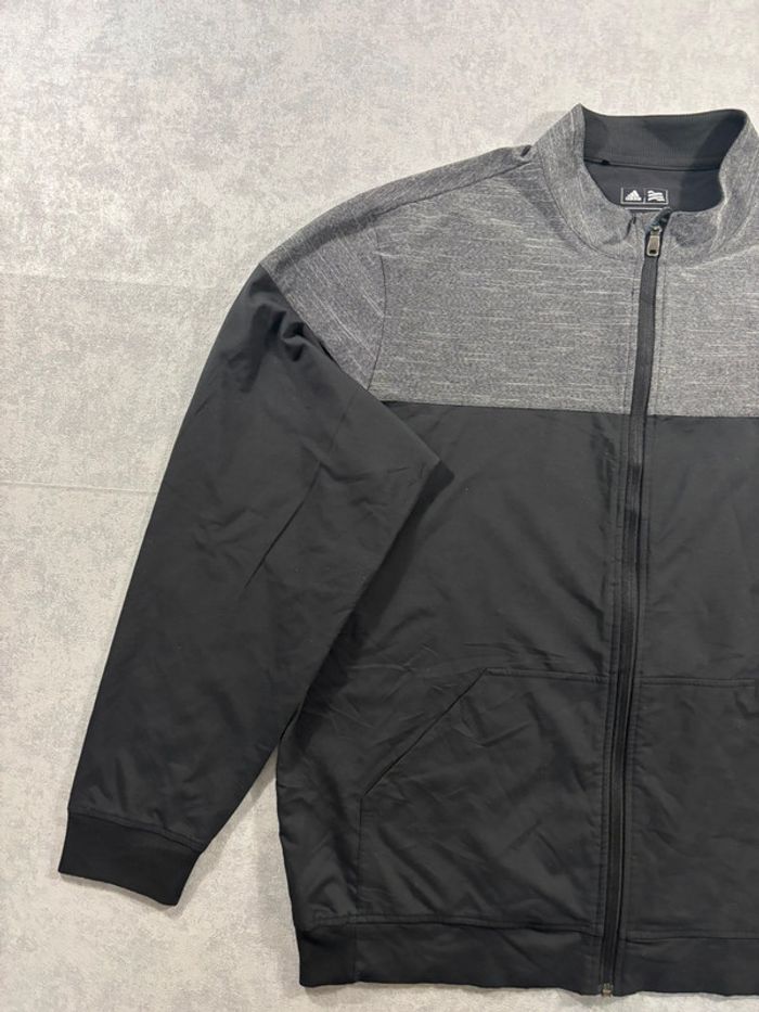 Veste Adidas Golf Taille XL noir et gris - photo numéro 2