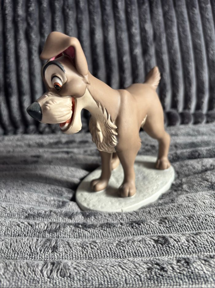 Figurine porcelaine la belle et le clochard - photo numéro 2
