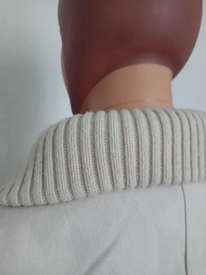 Veste courte mango écru/beige S - photo numéro 7