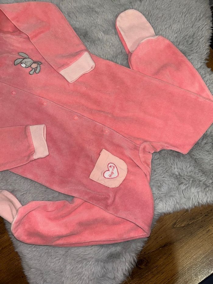 Pyjama rose 1 pièce - 12/24 mois - Lupilu - photo numéro 3