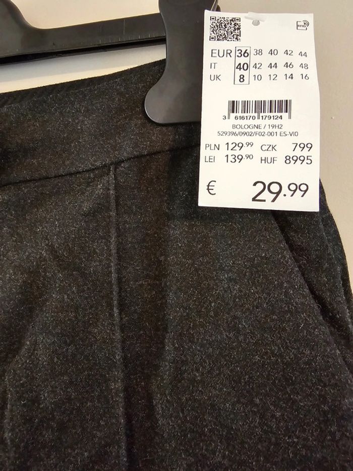 Pantalon droit Camaïeu Taille 36 - photo numéro 2