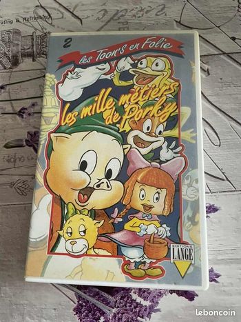 Lot de 2 VHS – Les Toon's en Folie (Éditions Lange)