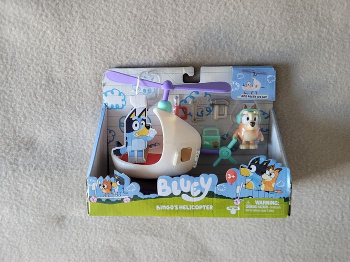 Bluey helicopter