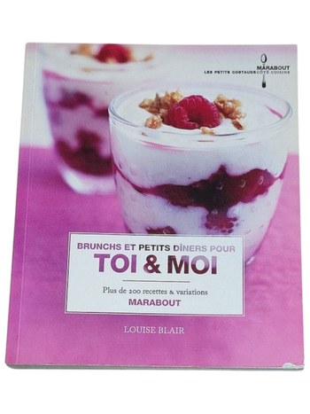 Livre : Brunchs et petits dîners pour toi & moi