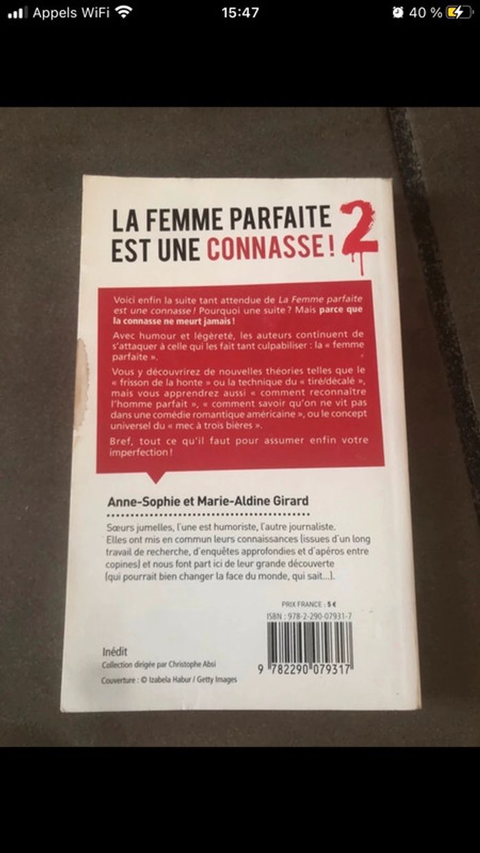 Livre j’ai lu la femme parfaite est une conasse 2 📕 - photo numéro 3