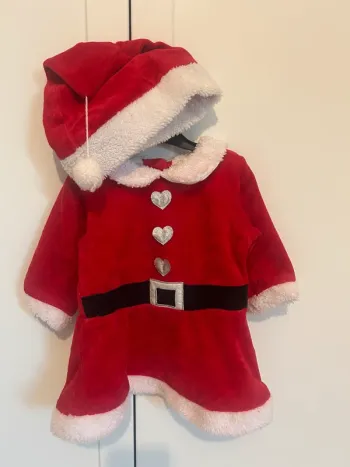 Robe + bonnet Noël