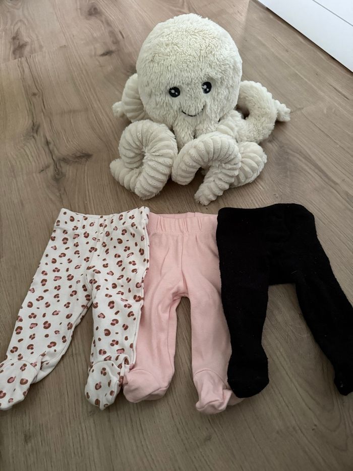 Lot 3 collant fille naissance