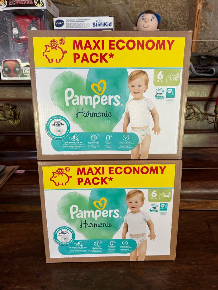 Couche taille 6 Harmonie taille 6 : 124 couches