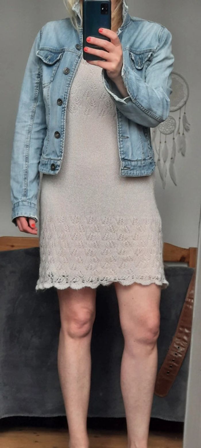 Robe en laine rose pâle Promod - photo numéro 2