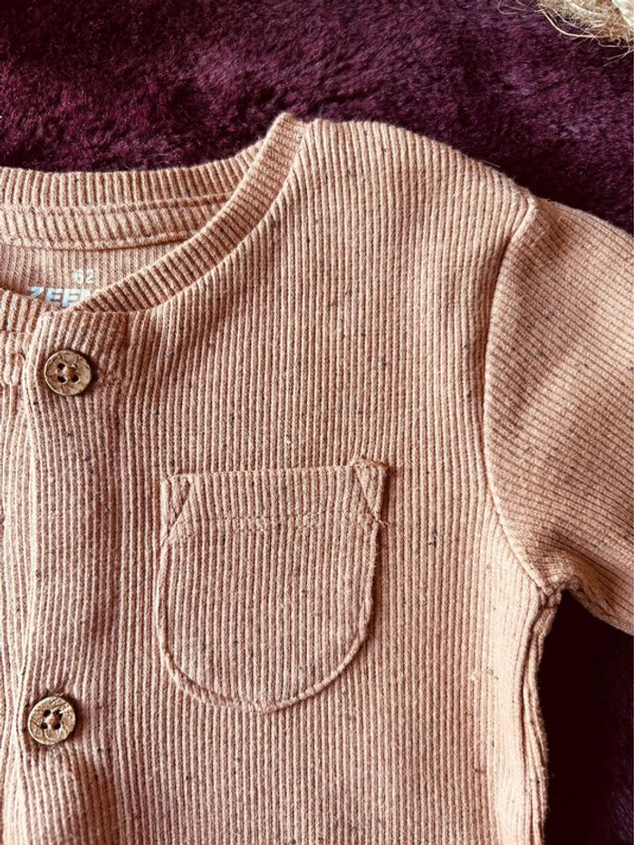 Pyjama coton sans pieds 62 cm - photo numéro 4