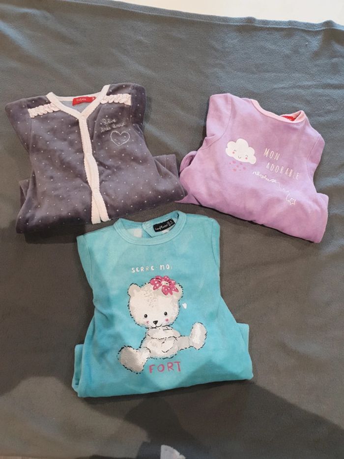 Lot 3 pyjamas