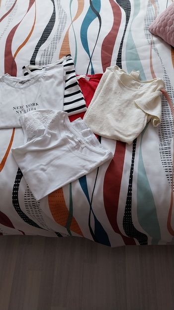 Lot de 5 tee shirt manches courtes