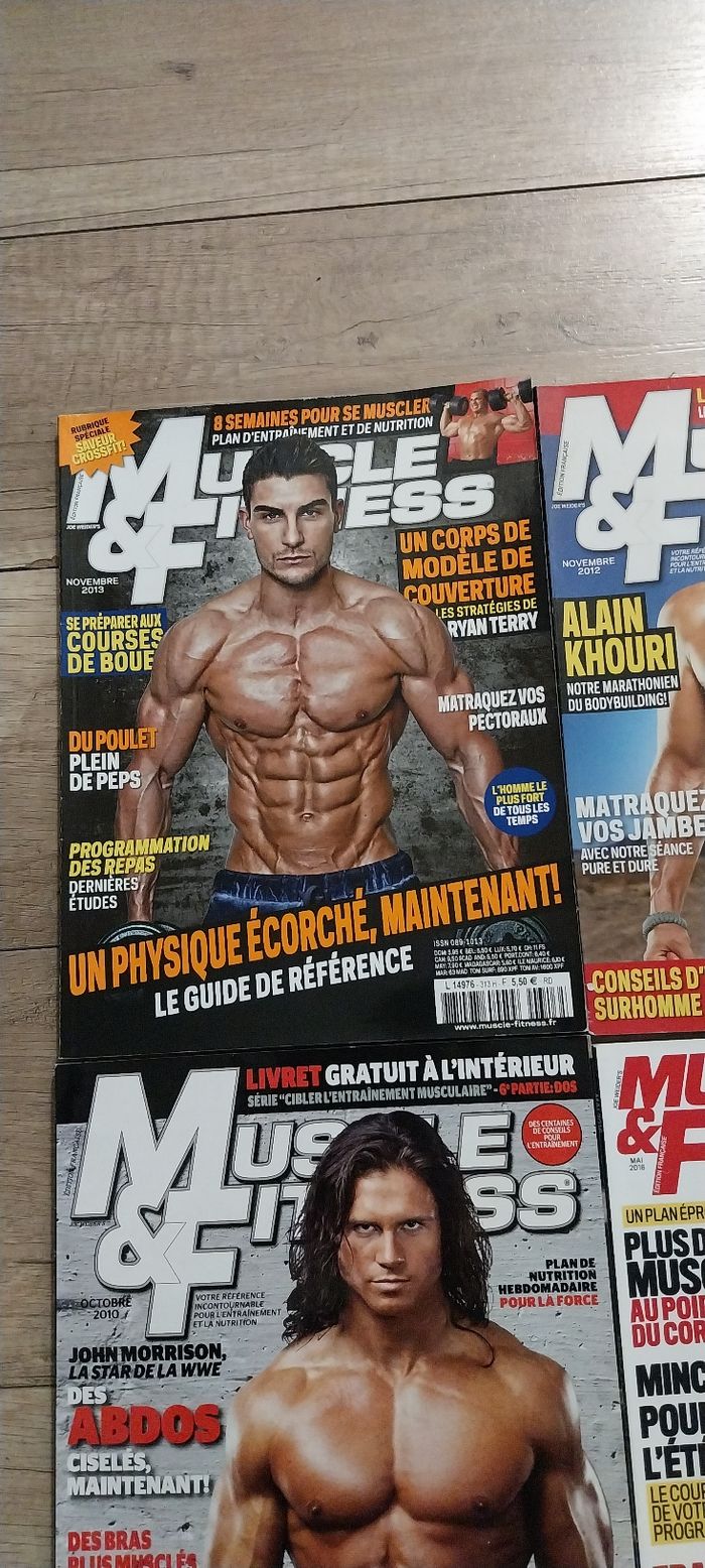 Lot magazines Musculation - photo numéro 4