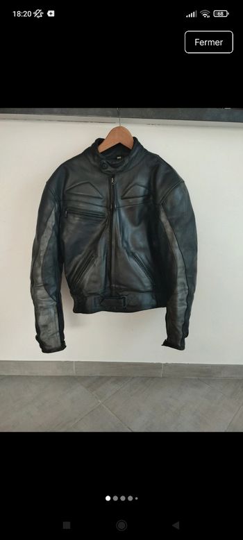 Manteau homme moto 38-40