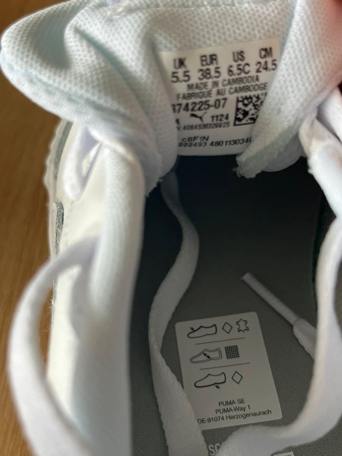 Baskets , Puma , Carina , Femmes , Taille 38.5 , Neuves - photo numéro 7