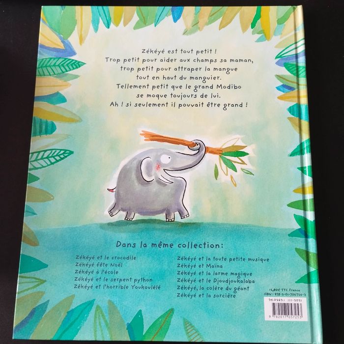 Livre Les albums Hachette enfant Zekeye veut être grand
Vendu neuf a  13.5€ - photo numéro 2