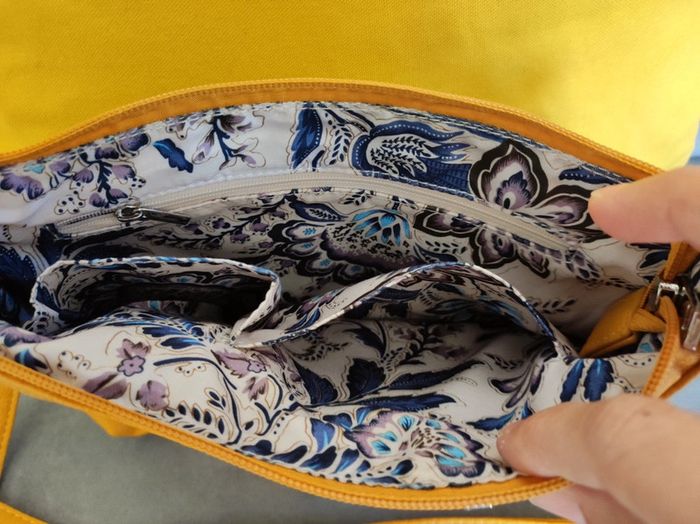 Sac à main couleur moutarde neuf - photo numéro 3