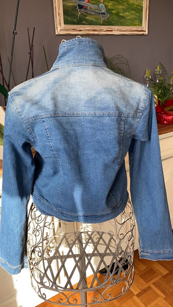 Veste en jean femme courte - photo numéro 5