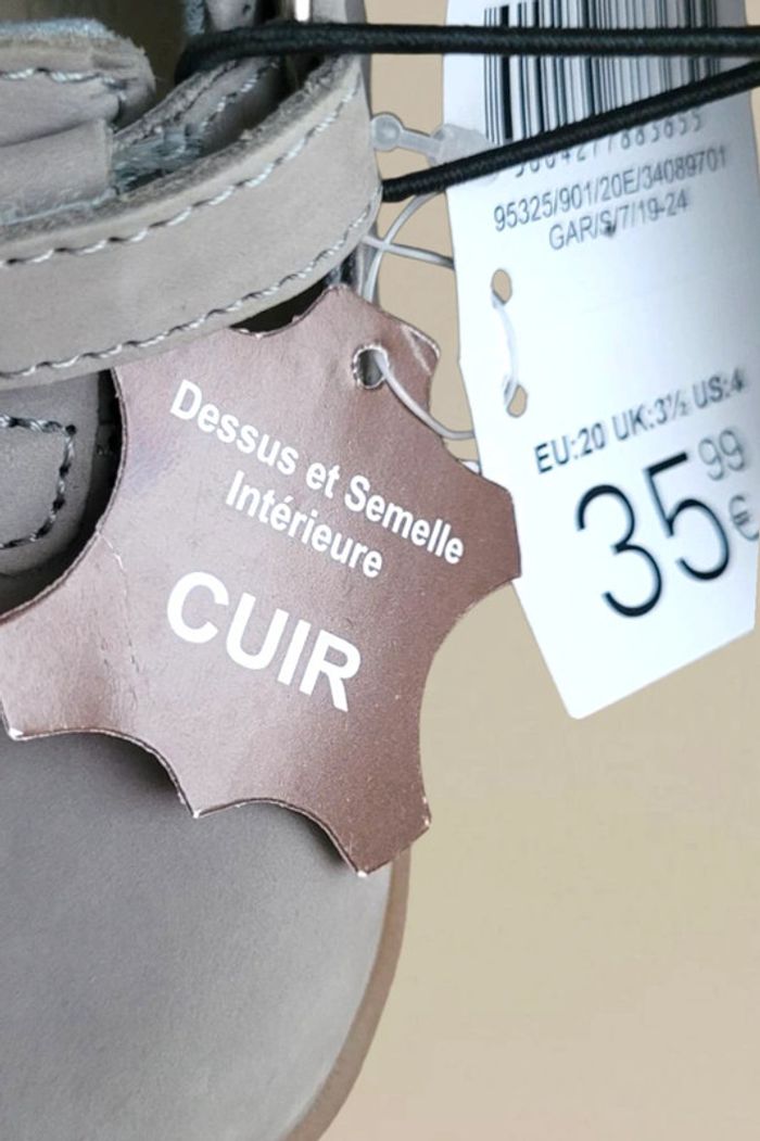 Chaussures Obaïbi Pointure 20 - photo numéro 5