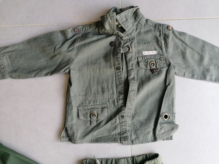 Lot 9 vêtements garçon 12 mois - photo numéro 4