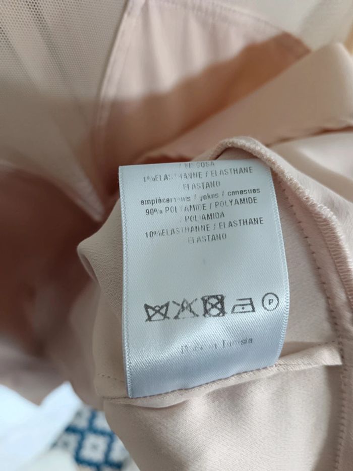 Top poudre peplum | Sandro | t. 3 - photo numéro 9