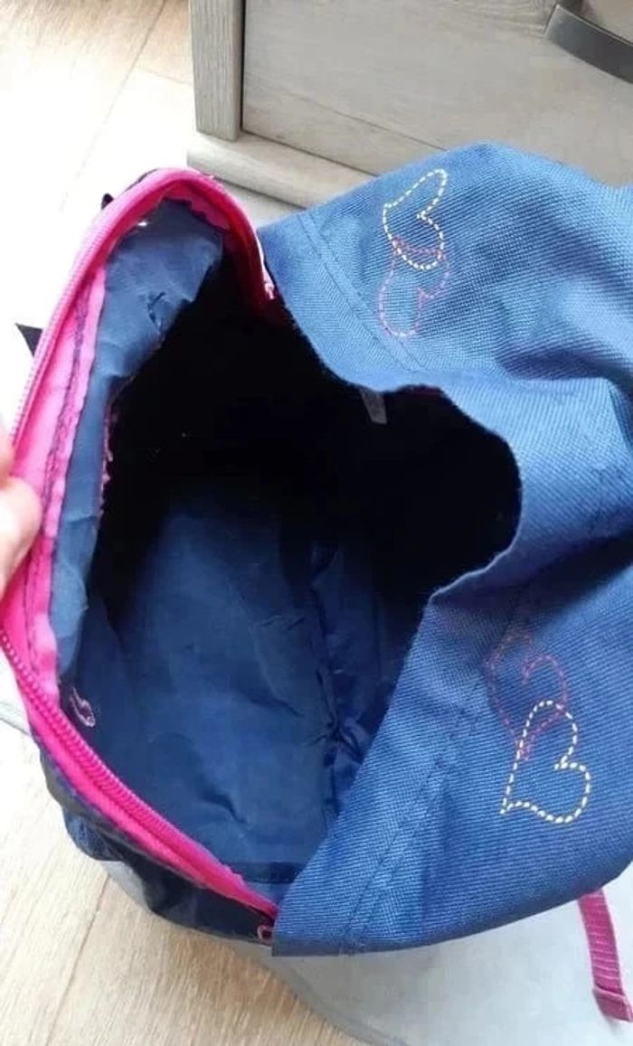 Sac à dos cheval / licorne 37 cm (maternelle) en très bon état - photo numéro 5