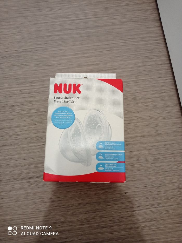 Coquille allaitement marque nuk