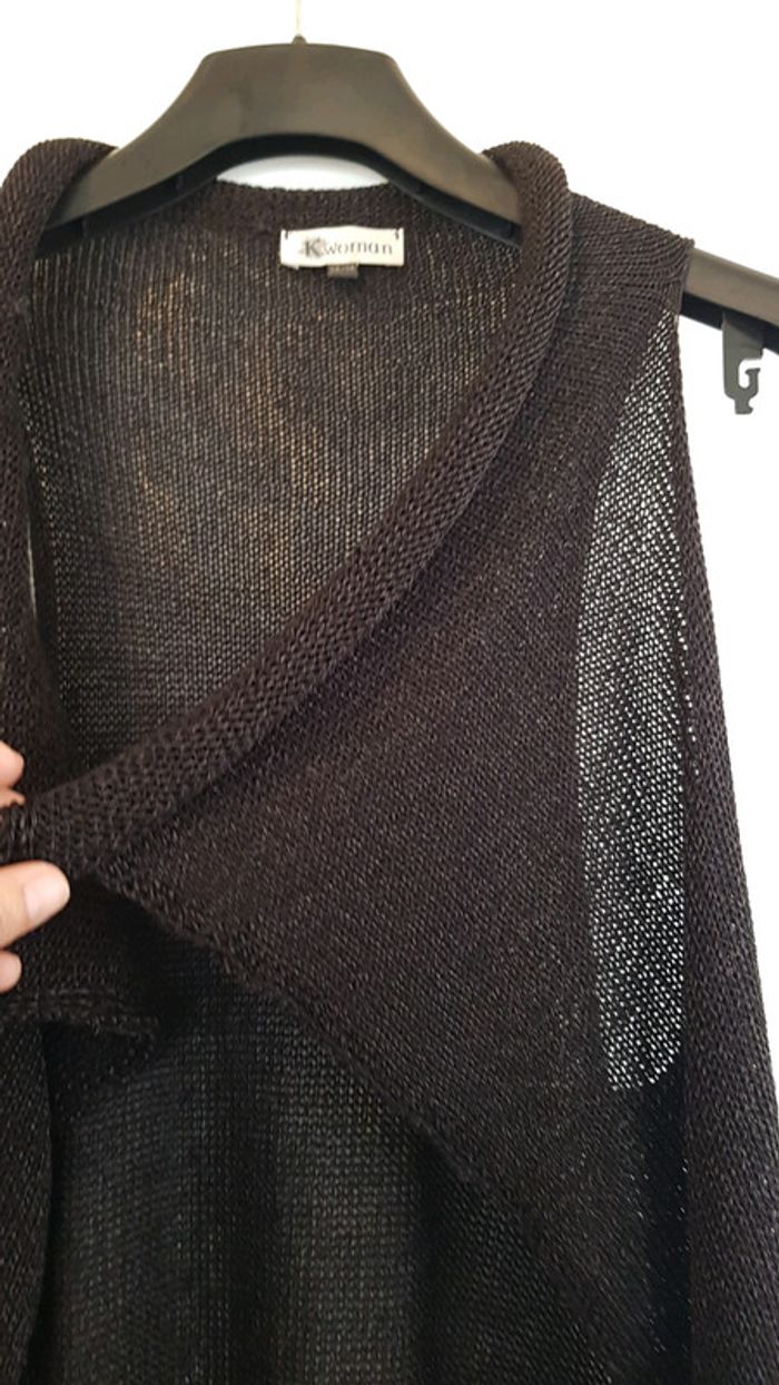 Gilet sans manche noir - photo numéro 2
