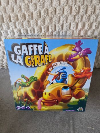 Jeux de societe  gaffe a la girafe neuf sous blister