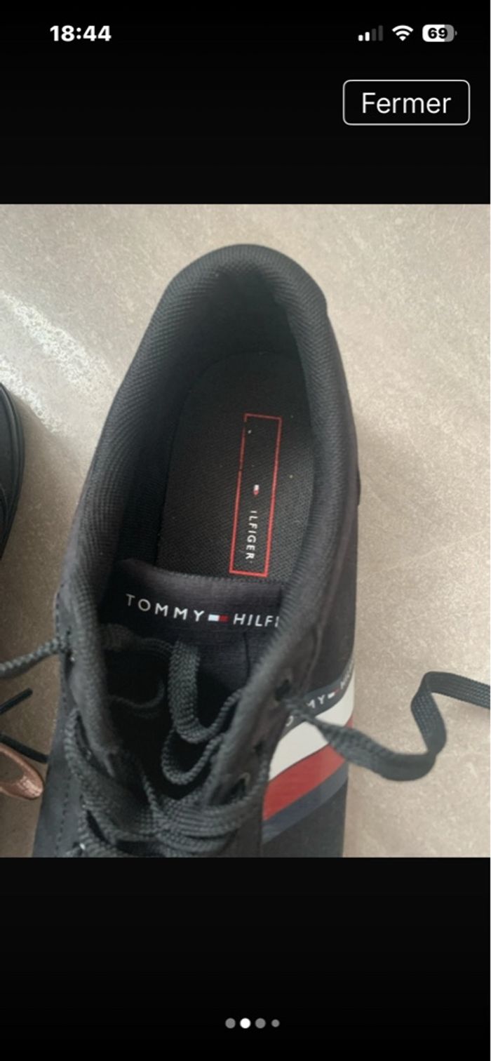 Baskets tommy hilfiger - photo numéro 3