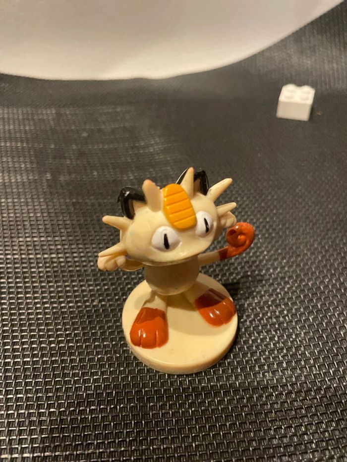 Figurine PVC Miaouss Pokémon Nintendo 5cm Meowth vintage - photo numéro 6