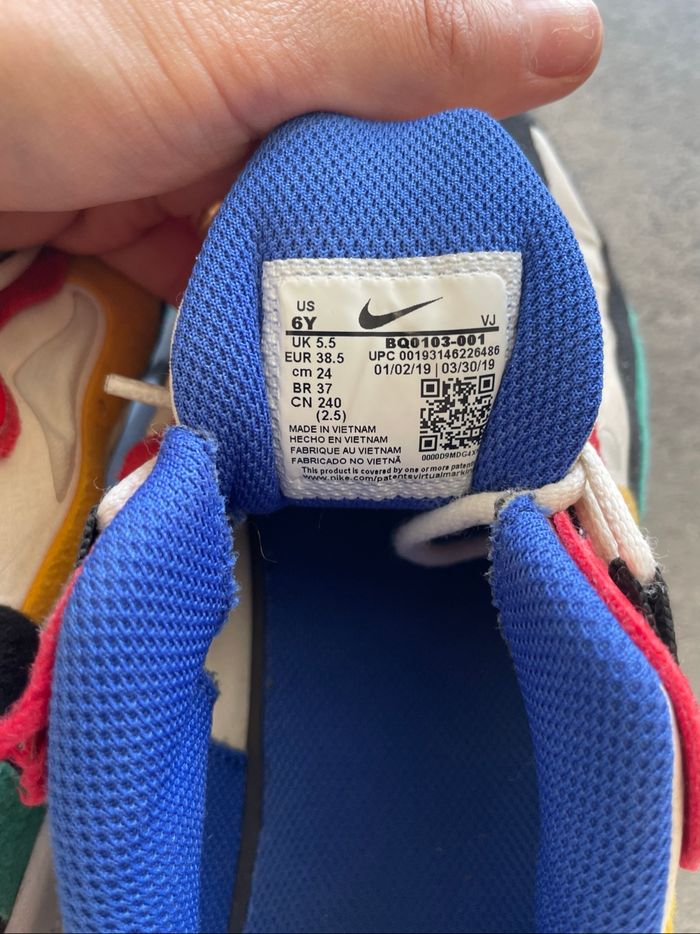 Nike Air Max 270 React Phantom Multicolore unisex - photo numéro 10