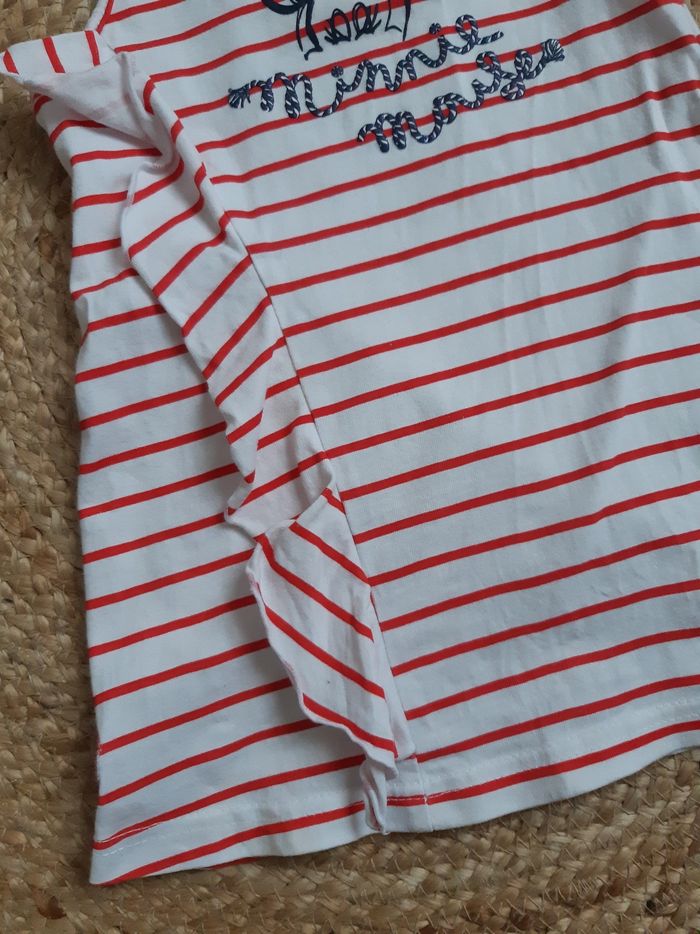 Robe rayée Minnie Disney 18 mois - photo numéro 3