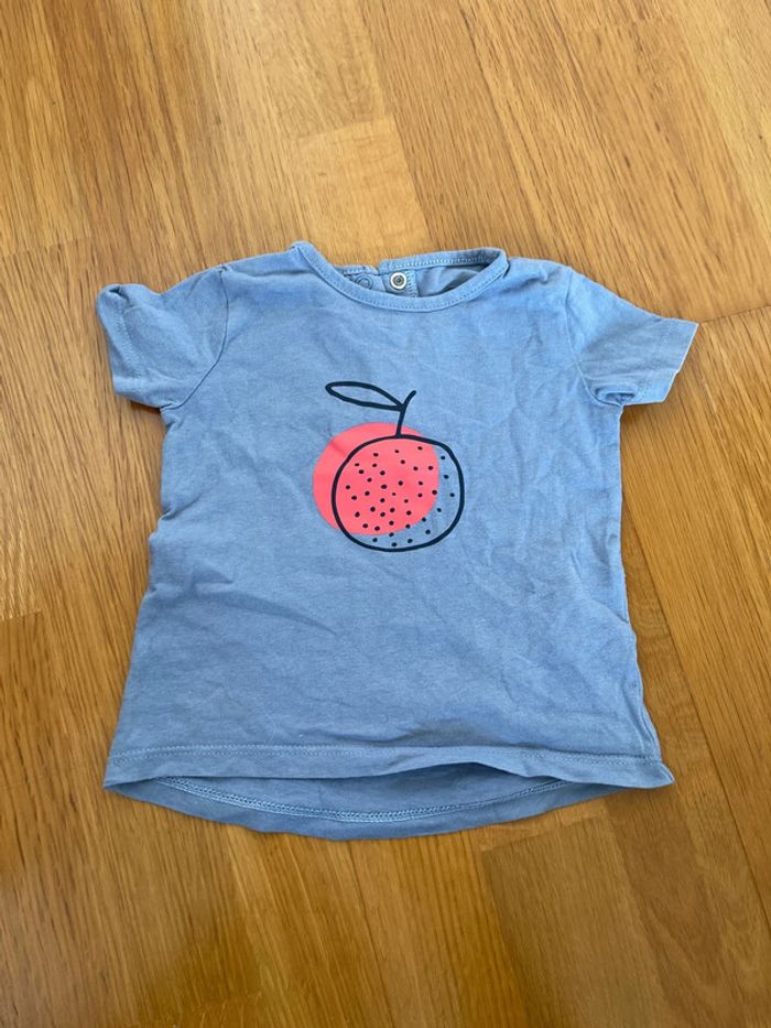 T-shirt La Redoute fille taille 9 mois